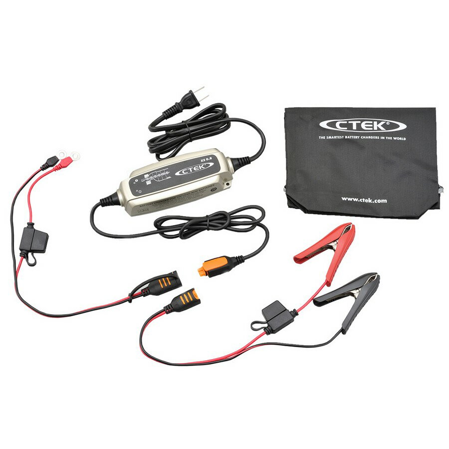 DAYTONA デイトナ CTEKバッテリーチャージャーXS0.8JP バッテリー充電器・バッテリーチャージャー バッテリー関連