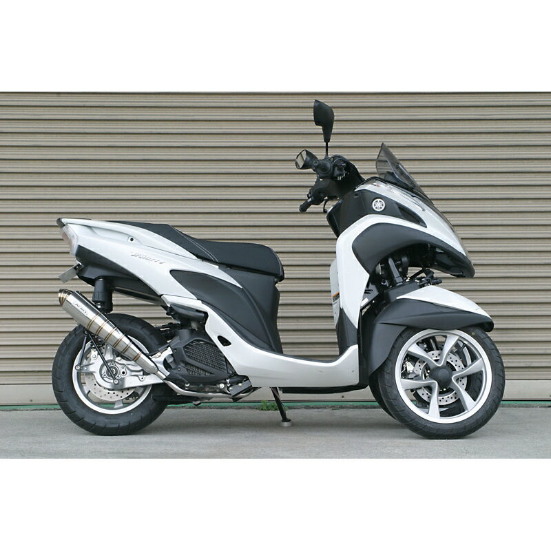 ADIO アディオ BB-SHOOT フルエキゾーストマフラー TRICITY125 [トリシティ] Tricity155 YAMAHA ヤマハ マフラー