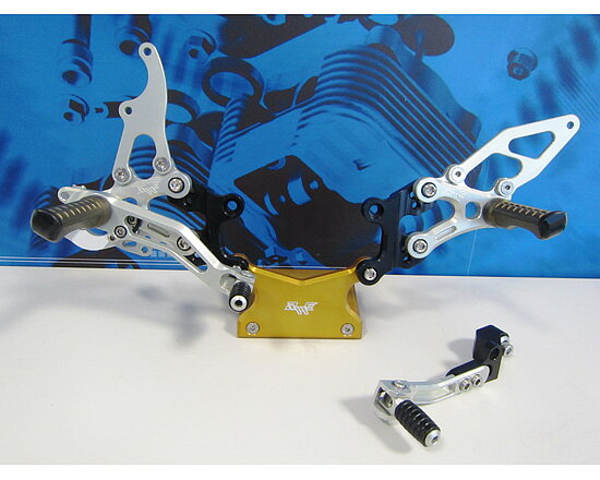 Robby Moto Engineering ロビーモトエンジニアリング バックステップ EVO [エボ] モデル 逆チェンジ専用 S1000RR BMW ステップ 足回り