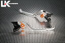 U-KANAYA ユーカナヤ スタンダードタイプ アルミビレットレバーセット 690DUKE R KTM ブレーキ・クラッチレバーセット ハンドル周辺パーツ ハンドル レバーカラー:シルバー / アジャスターカラー:シルバー / レバータイプ:ロング (レバー部全長:約173mm)