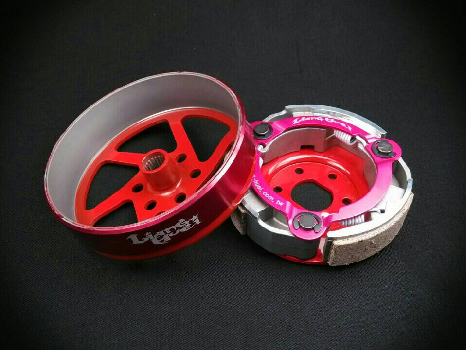 LiangHuei リャンフェイ ソフトタイプクラッチキット Fighter4V F1 150 Fighter 4V ZR Zero GR125 JET S 125 DX SYM スクータークラッチ スクーター駆動系 駆動系