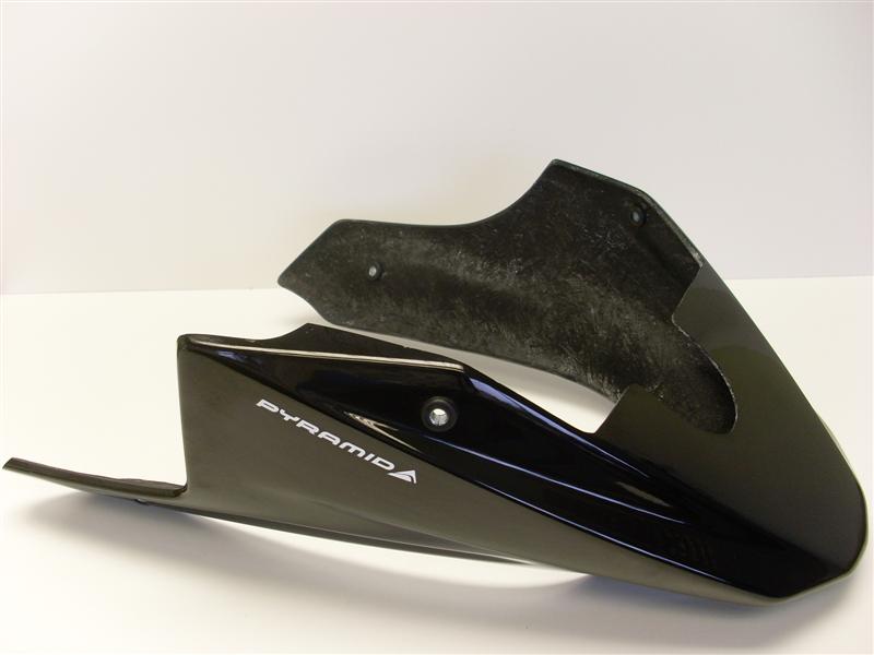 Pyramid Plastics ピラミッドプラスチック ブラック・アンダーカウル/スポイラー(Black Belly Pan／Spoiler) DL650 V STROM SUZUKI スズキ アンダーカウル カウル関連 外装