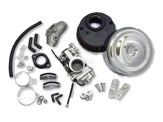 GUTS CHROME ガッツクローム MIKUNI HSR45キャブ トータルキット ツインカム用 DYNAファミリー SOFTAILファミリー TOURINGファミリー HARLEY-DAVIDSON ハーレーダビッドソン キャブレター 吸気関連 エンジン
