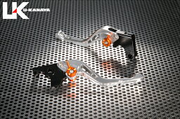 U-KANAYA ユーカナヤ GPタイプ アルミビレットレバーセット Vストローム650 SUZUKI スズキ レバーカラー：シルバー / アジャスターカラー：グリーン / レバータイプ：ショート(レバー部全長：約145mm)