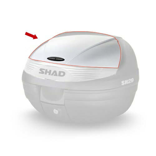 SHAD シャッド SH29専用カラーパネル その他トップケース・テールボックスオプション・補修部品 車体用バッグ・ケース