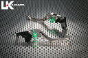 U-KANAYA ユーカナヤ GPタイプ アルミビレットレバーセット ZZR250 KAWASAKI カワサキ ブレーキ・クラッチレバーセット ハンドル周辺パーツ ハンドル レバーカラー:チタンカラー / アジャスターカラー:レッド / レバータイプ:ショート(レバー部全長:約145mm)