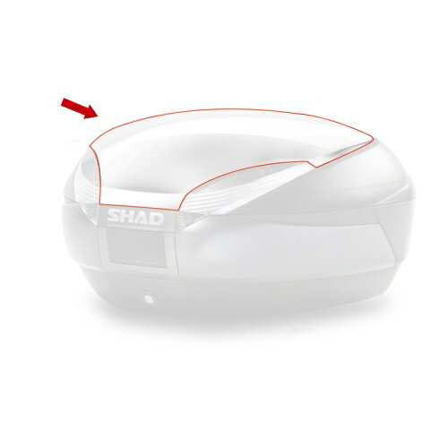 SHAD シャッド SH48専用カラーパネル その他トップケース・テールボックスオプション・補修部品 車体用バッグ・ケース