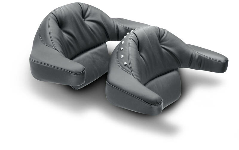 MUSTANG マスタング エクステンションアームラップA ラウンドバックレストリーガル/スタッドなし King Tour-Pak( R)用 (Extended Arm Wrap-Around Backrest，Regal，No Studs for Tour-Pak(R) only)【BACK PAD W/ARMRST80-13FLT】 HARLEY-DAVIDSON ハーレーダビッドソン