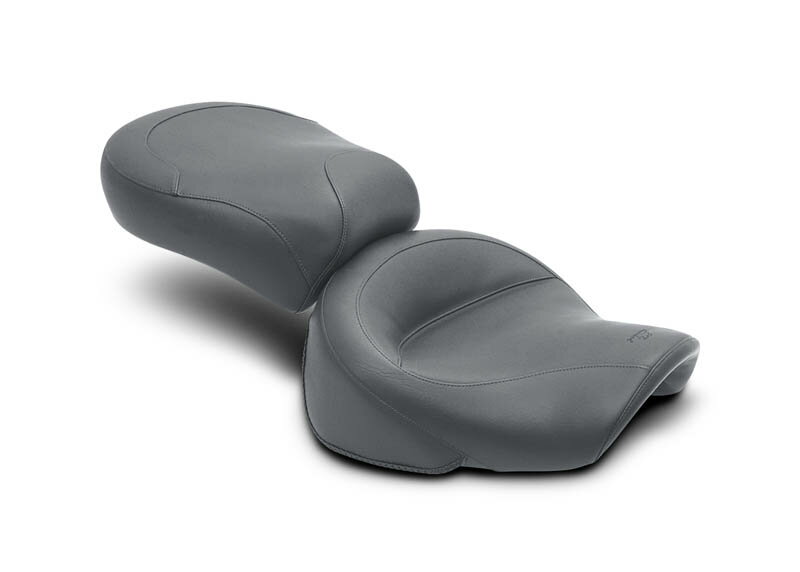 MUSTANG マスタング ツーリングヴィンテージツーピースワイドシート/スタッド コンチョなし (Wide Touring Two-Piece Vintage Seat，No Studs，No Concho)【SEAT，KAWVULC1500CLSVINTOU】 VN1500D Vulcan Classic 1996 - 2008 VN1500E KAWASAKI カワサキ シート シート関連