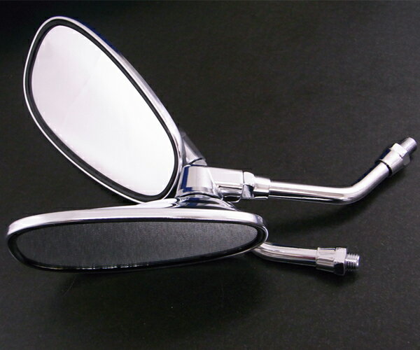 ALBA アルバ 【2本セット】オーバルミラー　10mm　小 ミラー ハンドル
