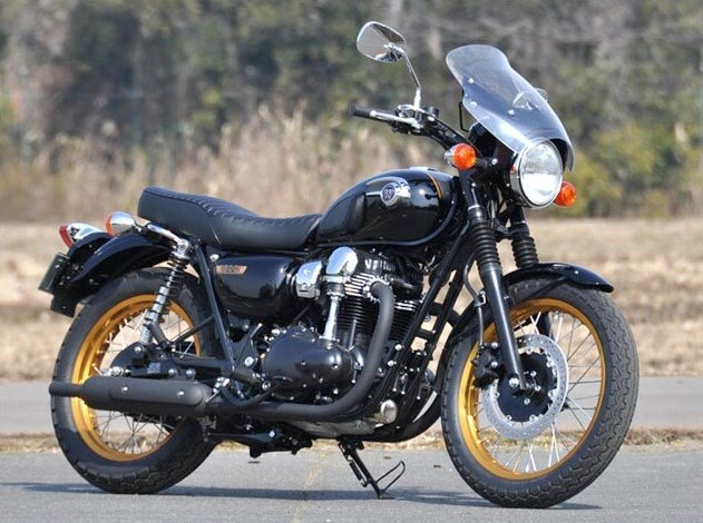 CHIC DESIGN シックデザイン ガイラシールド W800 KAWASAKI カワサキ スクリーン 外装