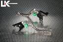 U-KANAYA ユーカナヤ GPタイプ アルミビレットレバーセット GRISO 8V MOTOGUZZI モトグッチ ブレーキ・クラッチレバーセット ハンドル周辺パーツ ハンドル レバーカラー:チタンカラー / アジャスターカラー:ブラック / レバータイプ:ショート(レバー部全長:約145mm)