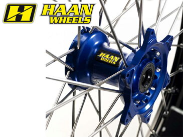 HAAN WHEELS ハーンホイール ホイール本体 リアモタードコンプリートホイール　R5.50／17インチ カラー：イエロー カラー：ゴールド CRF250R (04-13)