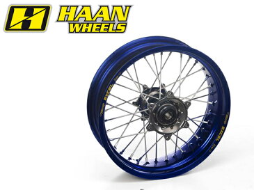 HAAN WHEELS ハーンホイール ホイール本体 リアモタードコンプリートホイール　R5.50／17インチ カラー：イエロー カラー：ゴールド CRF250R (04-13)