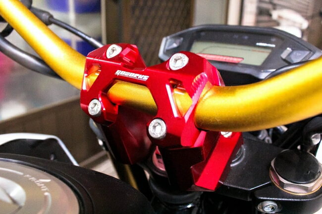 Go Works ゴーワークス トップブリッジ MSX125GROM HONDA ホンダ ハンドル周辺パーツ ハンドル