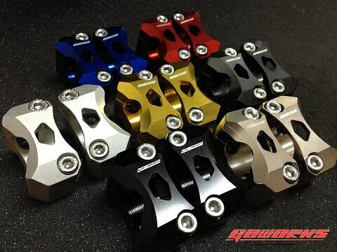 Go Works ゴーワークス ハンドルバーアダプター ハンドルポスト・ハンドルライザー...