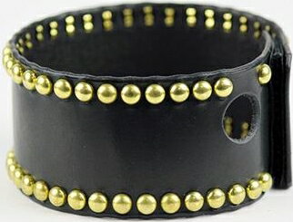 GOODS グッズ レザーメーターカバー スタッズ メーターカバー メーター・インジケーター関係 電装系