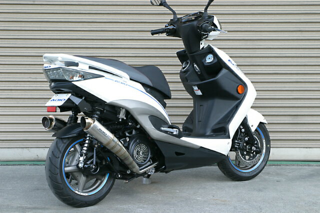 ADIO アディオ BB-SHOOT フルエキゾーストマフラー シグナスX FI 台湾モデル SE462 O2センサー付車用 SE461 YAMAHA ヤマハ マフラー