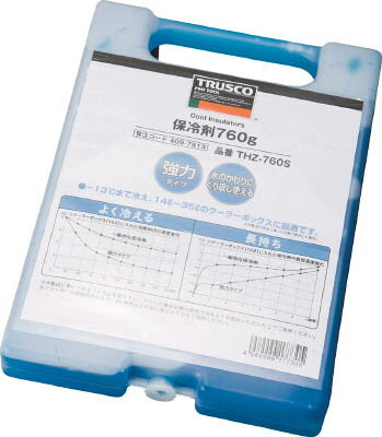 トラスコ中山 工業用品 TRUSCO 保冷剤 760g 強冷タイプ