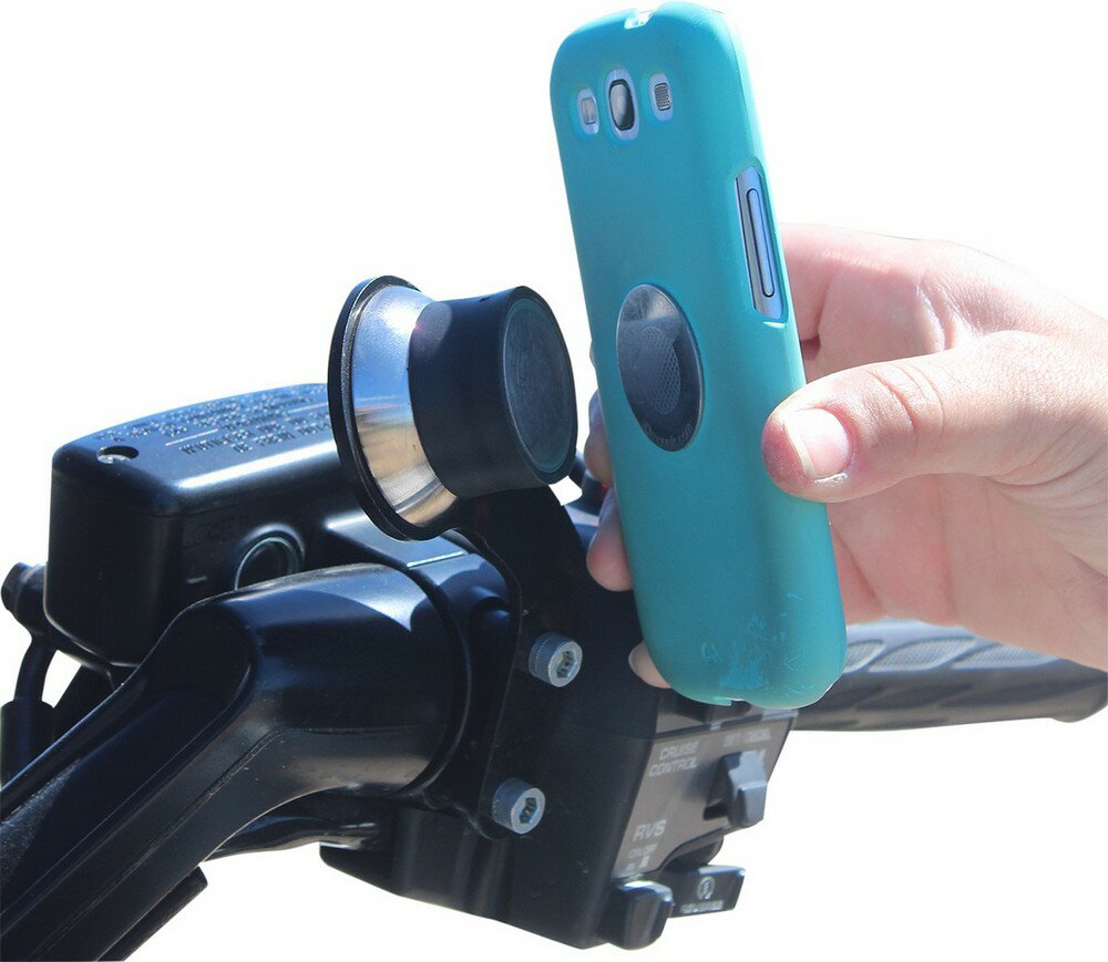 KLOCK WERKS クロックワークス マウントアクセサリー iOmountsモデル 97+GL1500 R B 【MOUNT IO HB [0636-0095]】 GL1500 Gold Wing 1997 - 2003 HONDA ホンダ スマートフォンホルダー・スマートフォンマウント 電子機器類