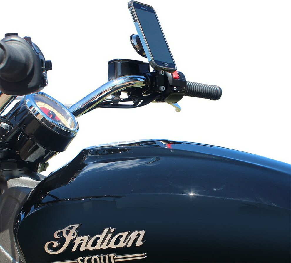KLOCK WERKS クロックワークス マウントアクセサリー iOmountsモデル 15+IN SCT R B 【MOUNT IO HB [0636-0099]】 Scout 2015 - 2016 INDIAN MOTORCYCLE インディアン スマートフォンホルダー・スマートフォンマウント 電子機器類