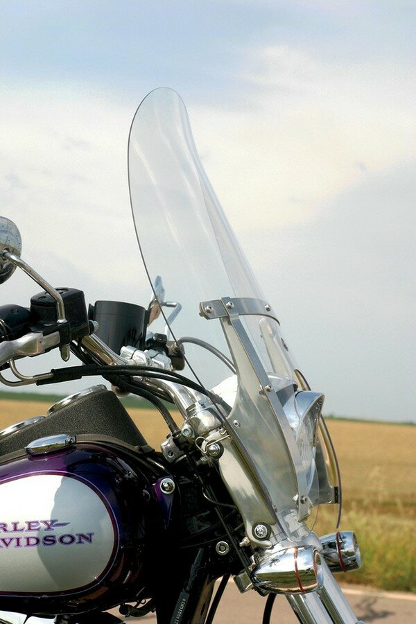 KLOCK WERKS クロックワークス ウインドシールド FLAREモデル XL クリアー 【WINDSHIELD FLARE CLR [2310-0344]】 HARLEY-DAVIDSON ハーレーダビッドソン スクリーン 外装