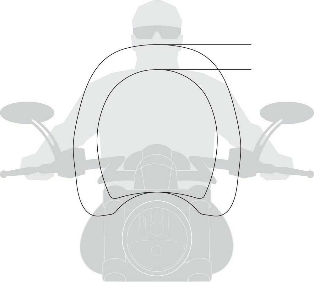 KLOCK WERKS クロックワークス WINDSHIELD KRUS MID TNT C [2302-0101] Custom 1949 - 2013 HARLEY-DAVIDSON ハーレーダビッドソン スクリーン 外装