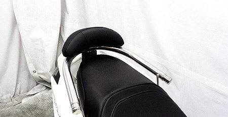 WirusWin ウイルズウィン バックレスト付き 32Φタンデムバー シグナスX SR YAMAHA ヤマハ グラブバー・タンデムバー・シーシーバー 外装