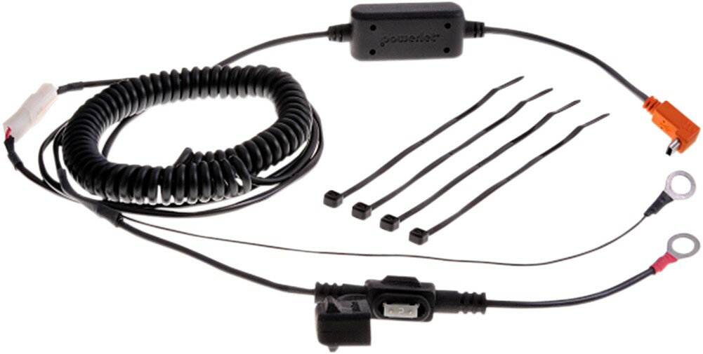 POWERLET パワーレット BATTERY HARNESS MINI USB  USB電源 電装系