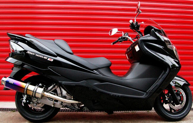 BEAMS ビームス SS400 フルエキゾーストマフラー サイレンサー：チタン SKYWAVE [スカイウェイブ] (BA-CJ44A)