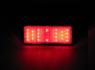 Rin Parts リンパーツ 角型LEDリフレクター レンズカラー:クリア