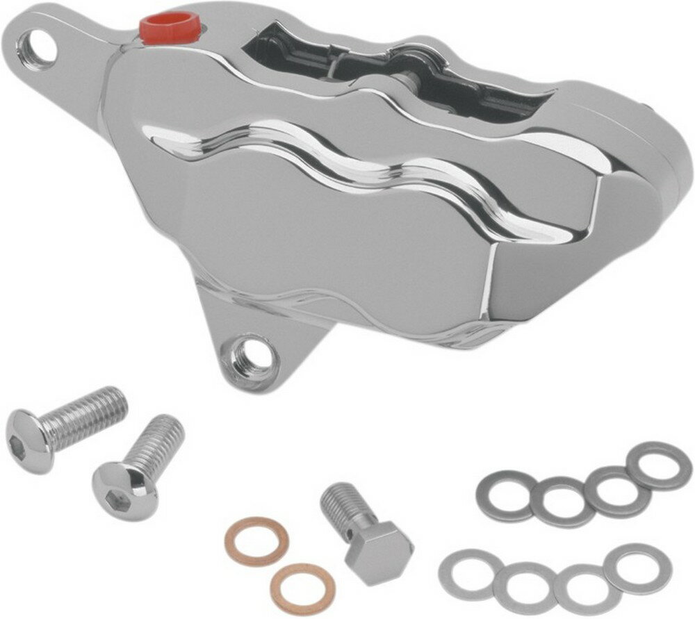 HAWG HALTERS ホグハルターズ 4 ピストン キャリパー 1984-99 FRT 【4 PIST CALIPER 84-99 [1701-0001]】 HARLEY-DAVIDSON ハーレーダビッドソン ブレーキ