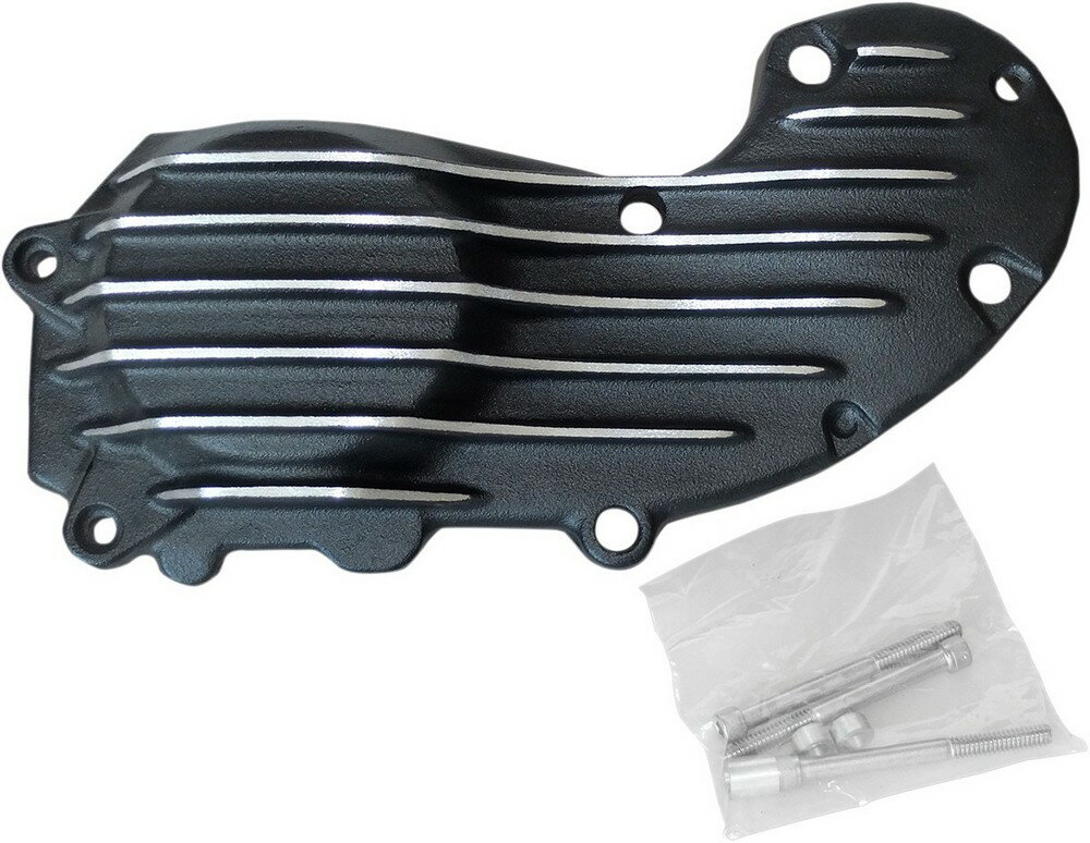 EMD イーエムデー カムシャフトカバー ブラック カット XL【COVER CAM XL BLACK CUT [0940-1524]】 XLH 1100 1986 - 1987 1200 1988 1990 883 Deluxe Hugger HARLEY-DAVIDSON ハーレーダビッドソン カムカバー・カムシャフトカバー エンジンパーツ エンジン