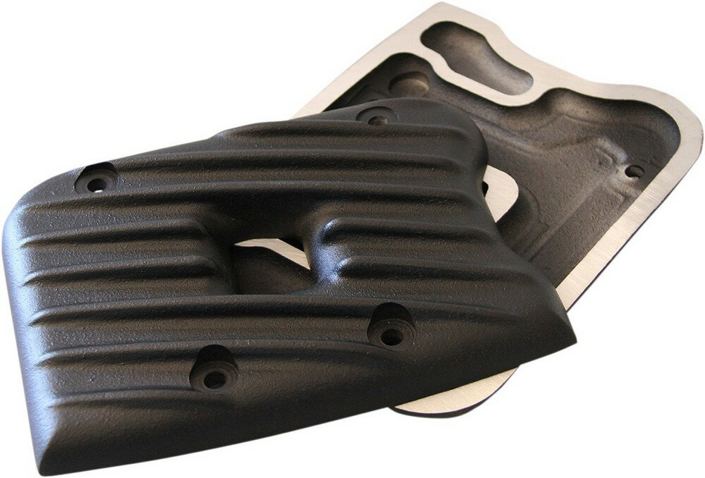 EMD イーエムデー ロッカーカバー リブ ブラック 【COVERS RCKR RIBBED BLACK [0940-1533]】 HARLEY-DAVIDSON ハーレーダビッドソン カムカバー・カムシャフトカバー エンジンパーツ エンジン