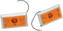 CHRIS PRODUCTS クリスプロダクツ マーカーランプ シングル アンバー 2PK 【MARKER LIGHT SNGL AMB 2PK】 LED電装・LEDドレスアップパーツ 灯火類 電装系