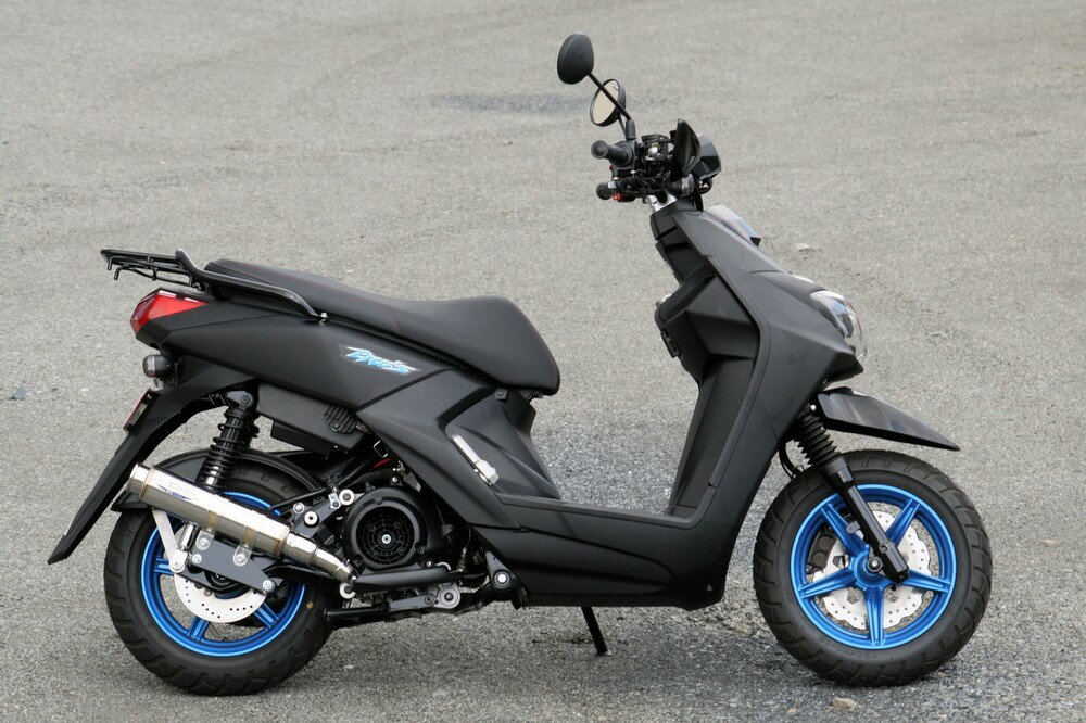 RPM アールピーエム 80D-RAPTOR フルエキゾーストマフラー BWS125ビーウィズ YAMAHA ヤマハ マフラー サイレンサーアウターカバー：ステンレス