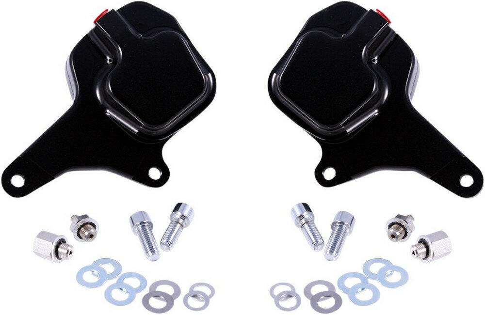 GMA ENGINEERING BY BDL ジーエムエーエンジニアリングバイビーデーエル キャリパー キットデュアル スムース ブラック 【CALIPER KIT DUAL SM BLK [1701-0236]】 HARLEY-DAVIDSON ハーレーダビッドソン ブレーキ