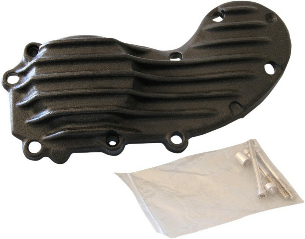 EMD イーエムデー カムシャフトカバー リブ ブラック XL【COVER CAM XL RIBBED BLACK [0940-1529]】 HARLEY-DAVIDSON ハーレーダビッドソン カムカバー・カムシャフトカバー エンジンパーツ エンジン