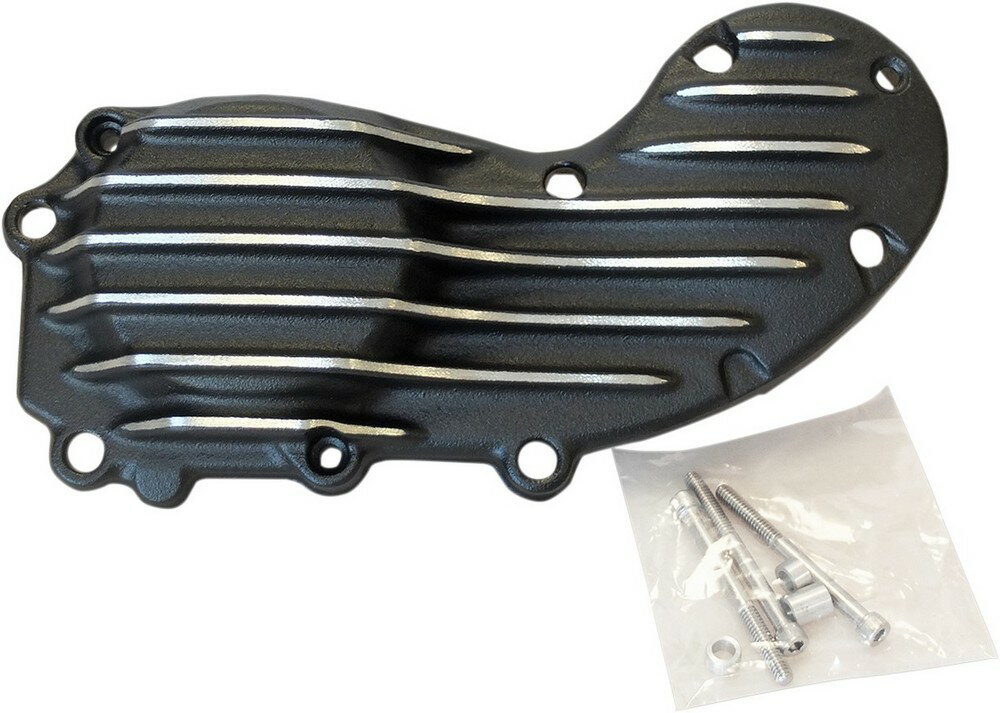 EMD イーエムデー カムシャフトカバー リブ ブラックカット XL【COVER CAM XL RIBBD BLKCUT [0940-1530]】 HARLEY-DAVIDSON ハーレーダビッドソン カムカバー・カムシャフトカバー エンジンパーツ エンジン