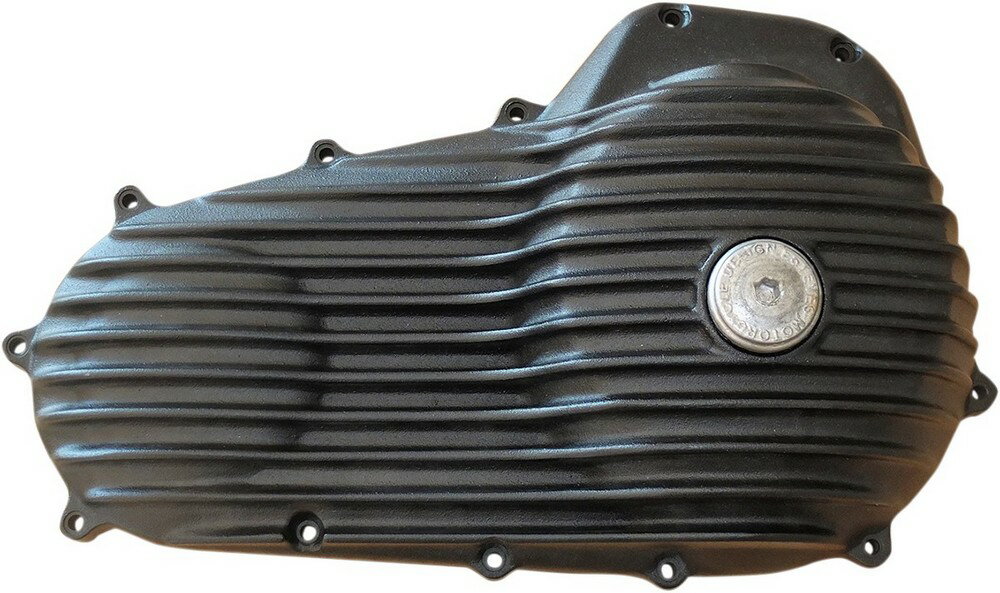 EMD イーエムデー プライマリカバー リブ ブラック 【COVER PRIMARY RIBBED BLK [1120-0379]】 HARLEY-DAVIDSON ハーレーダビッドソン ミッション・ギア エンジンパーツ エンジン