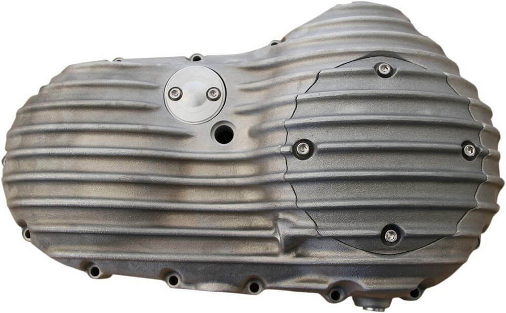 EMD イーエムデー プライマリカバー リブ ベースカラー 【COVER PRIMARY RIBBED RAW [1120-0387]】 HARLEY-DAVIDSON ハーレーダビッドソン ミッション・ギア エンジンパーツ エンジン