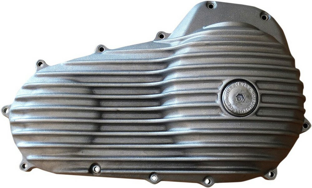 EMD イーエムデー プライマリカバー リブ ベースカラー 【COVER PRIMARY RIBBED RAW [1120-0381]】 HARLEY-DAVIDSON ハーレーダビッドソン ミッション・ギア エンジンパーツ エンジン