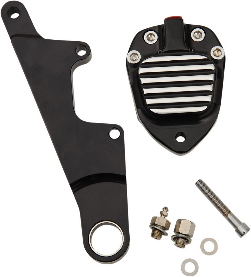 GMA ENGINEERING BY BDL ジーエムエーエンジニアリングバイビーデーエル フロントキャリパー クラシック ブラック FXSTS【CALIPER FT FXSTS CL BLK [1701-0244]】 Softail Springer - 1988 2006 Injected I 2001 HARLEY-DAVIDSON ハーレーダビッドソン キャリパー ブレーキ