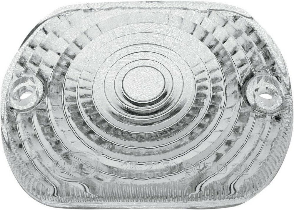 K&S TECHNOLOGIES ケイアンドエステクノロジーズ REPLCMNT LENS-CLEAR [25-2160C] KZ750G Ltd 1980 KZ750E - 1982 KZ550A 1983 KZ440D 1981 KZ440A KZ400H 1979 KZ1000A MKII KZ1000 E ST Shaft KAWASAKI カワサキ ウインカーレンズ 灯火類 電装系