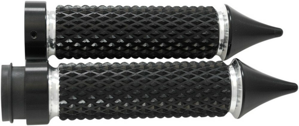EDDIE TROTTA DESIGNS エディートロッタデザイン グリップ クロスカットブラックTBW 【GRIPS CRSS CUT BK TBW [0630-1338]】 HARLEY-DAVIDSON ハーレーダビッドソン ハンドル