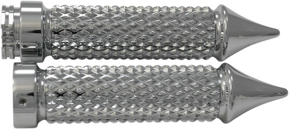 EDDIE TROTTA DESIGNS エディートロッタデザイン グリップ クロスカットクローム 1984-17 【GRIPS CRSS CUT CH 84-17 [0630-1335]】 HARLEY-DAVIDSON ハーレーダビッドソン ハンドル