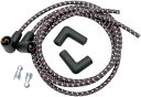 NYC CHOPPERS エヌワイシーチョッパース プラグワイヤー SPRSN 8mm ブラック 【PLUGWIRES SUPRSN 8MM BLK [2104...