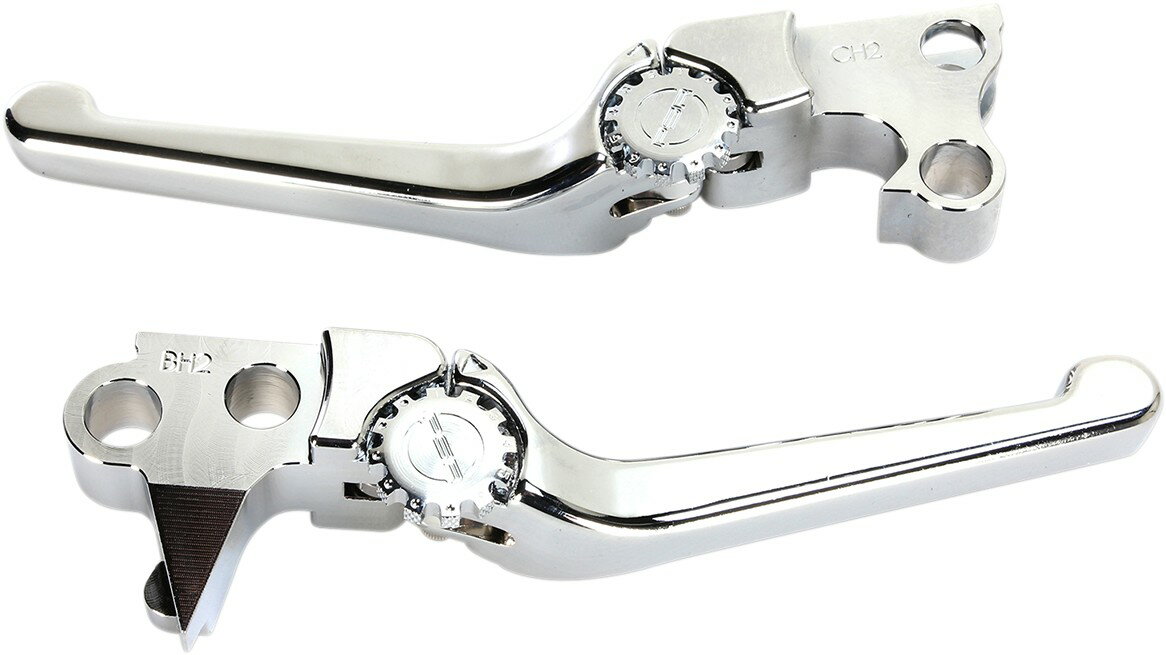 POWERSTANDS RACING パワースタンズレーシング LVR SET HD PSR ANTHEM CHR [0610-1697] HARLEY-DAVIDSON ハーレーダビッドソン ブレーキ・クラッチレバーセット ハンドル周辺パーツ ハンドル