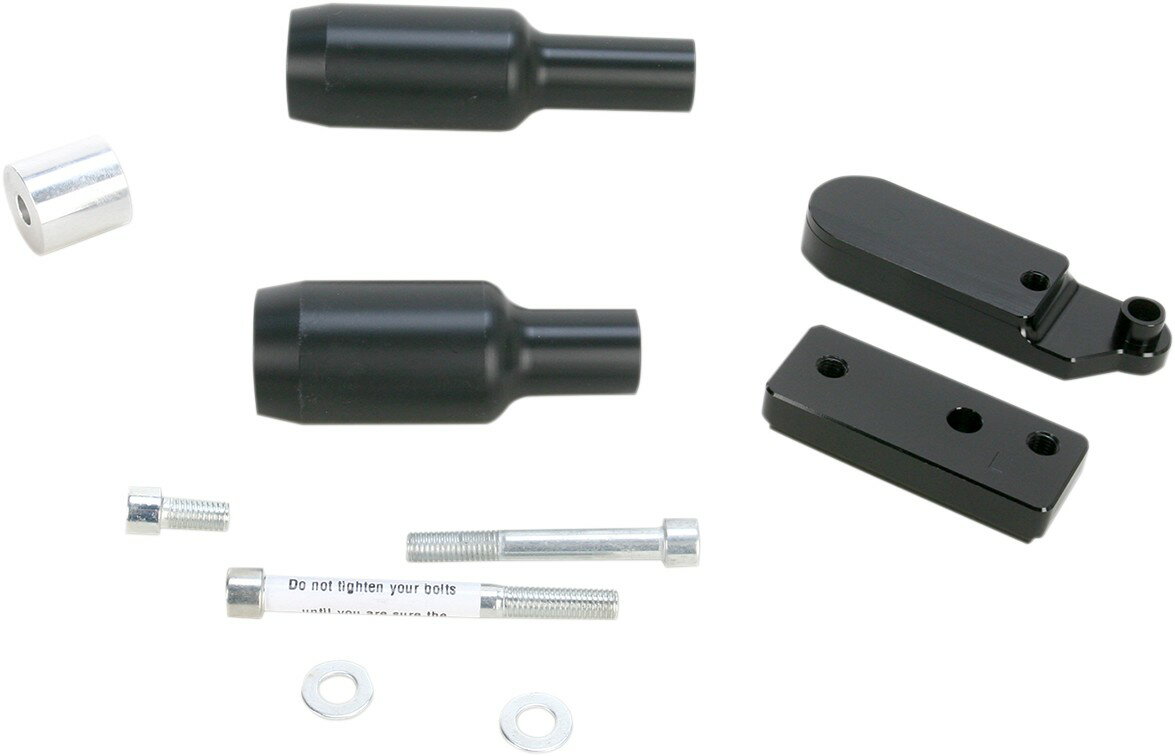 POWERSTANDS RACING パワースタンズレーシング FRAME SLIDERS KAW BK [0505-1316] EX650 Ninja 650R 2012 - 2016 KAWASAKI カワサキ エンジンスライダー・フレームスライダー フレーム