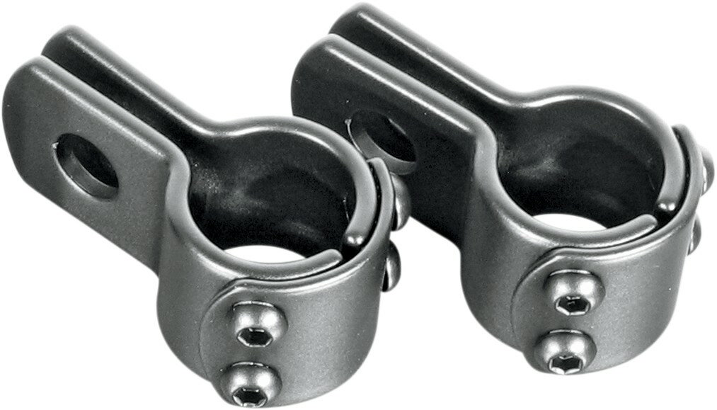 RIVCO PRODUCTS リブコプロダクツ CLAMP 1' BLK PEG MOUNTING [1624-0236] VN1500 Vulcan Classic 1996 - 2014 VN1500G Nomad VN1600A VN1600D VN2000E 2000 KAWASAKI カワサキ その他ステップオプション・補修部品 ステップ 足回り